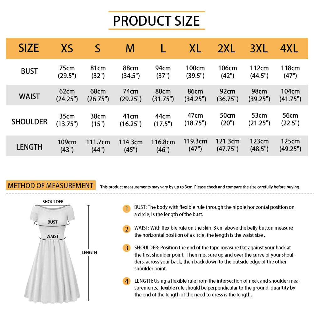 Custom All-Over Print Women's Boat Neck Midi Dress - Elegant A-Line Swing Gown