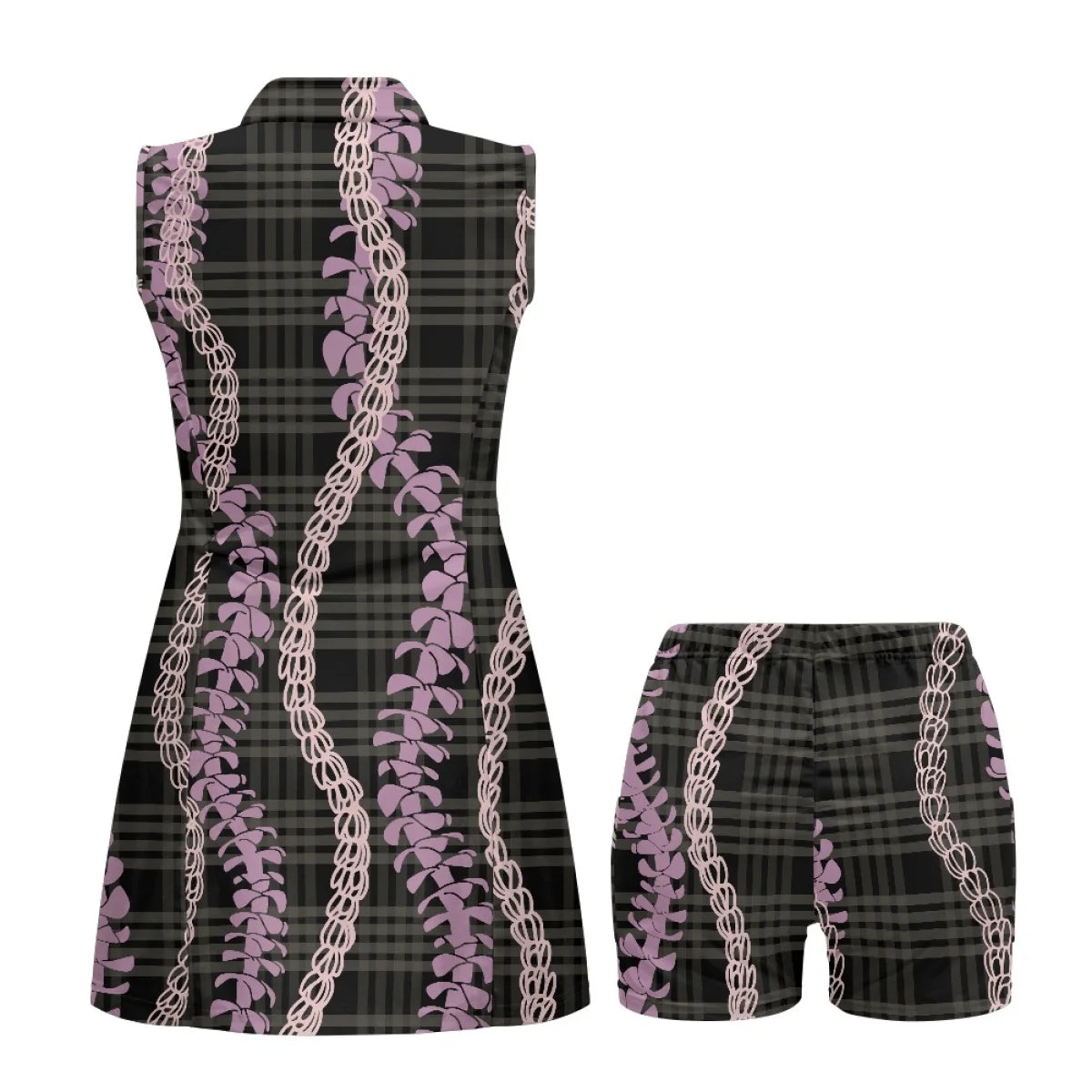 Custom Print Golf & Tennis Dress Set | High-Elasticity & Built-in Shorts