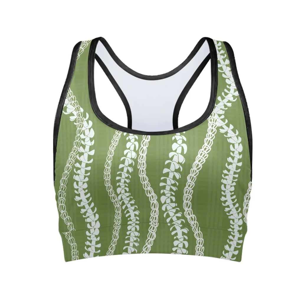 Custom Print Racerback Sports Bra | Breathable & High Elasticity (XS-6XL)