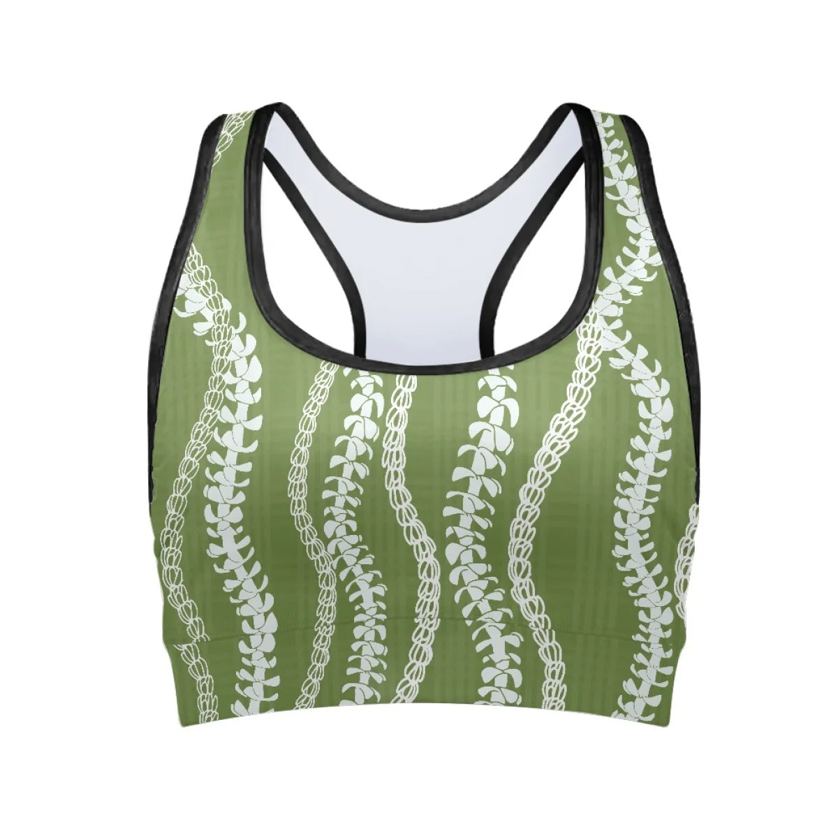 Custom Print Racerback Sports Bra | Breathable & High Elasticity (XS-6XL)