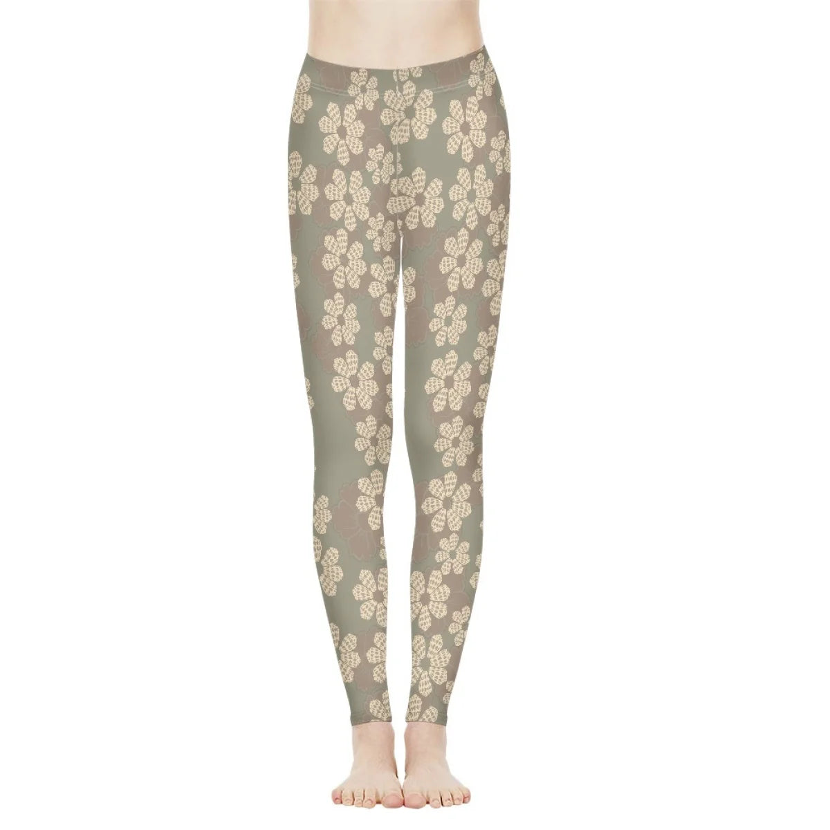 Custom All-Over Print Women's High-Waisted Butt-Lift Yoga Pants - Professional Athletic Leggings