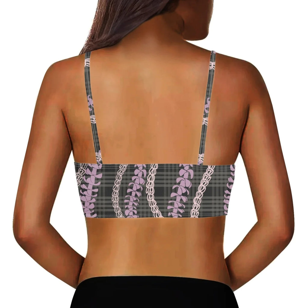 Custom Print Strappy Sports Bra | High Elasticity & Quick-Dry