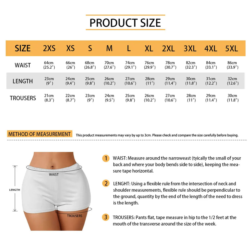 Custom Print High-Elasticity Hot Pants | Slimming & Breathable (2XS-5XL)