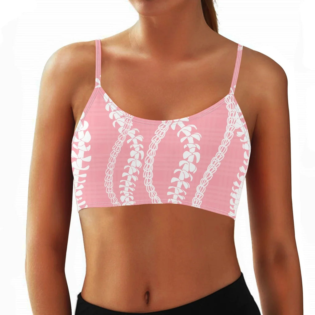 Custom Print Strappy Sports Bra | High Elasticity & Quick-Dry