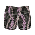 Custom Print High-Waisted Sports Shorts | Hidden Pocket & Tummy Control