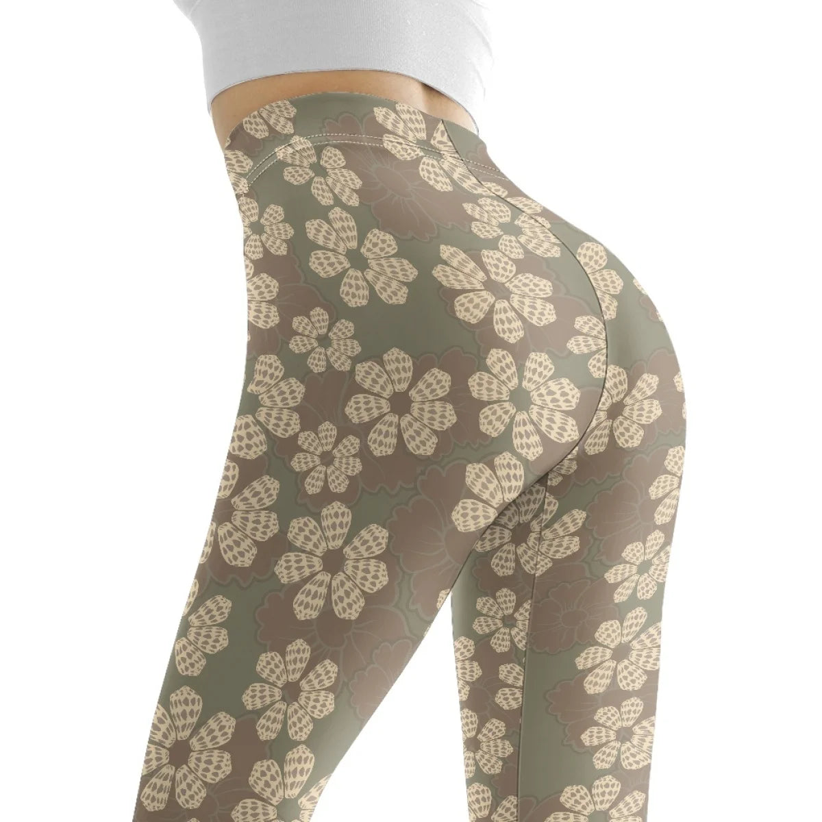 Custom All-Over Print Women's High-Waisted Butt-Lift Yoga Pants - Professional Athletic Leggings