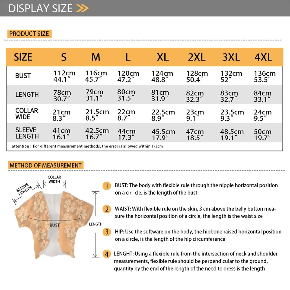 Custom All-Over Print Women's Chiffon Cardigan - Flowy Beach Cover-up & Sun Protection Shirt