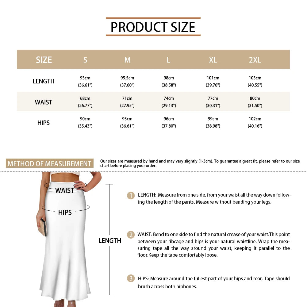 Custom All-Over Print Women's High-Waist A-Line Maxi Skirt - Dual Pocket Slimming Vacation Skirt