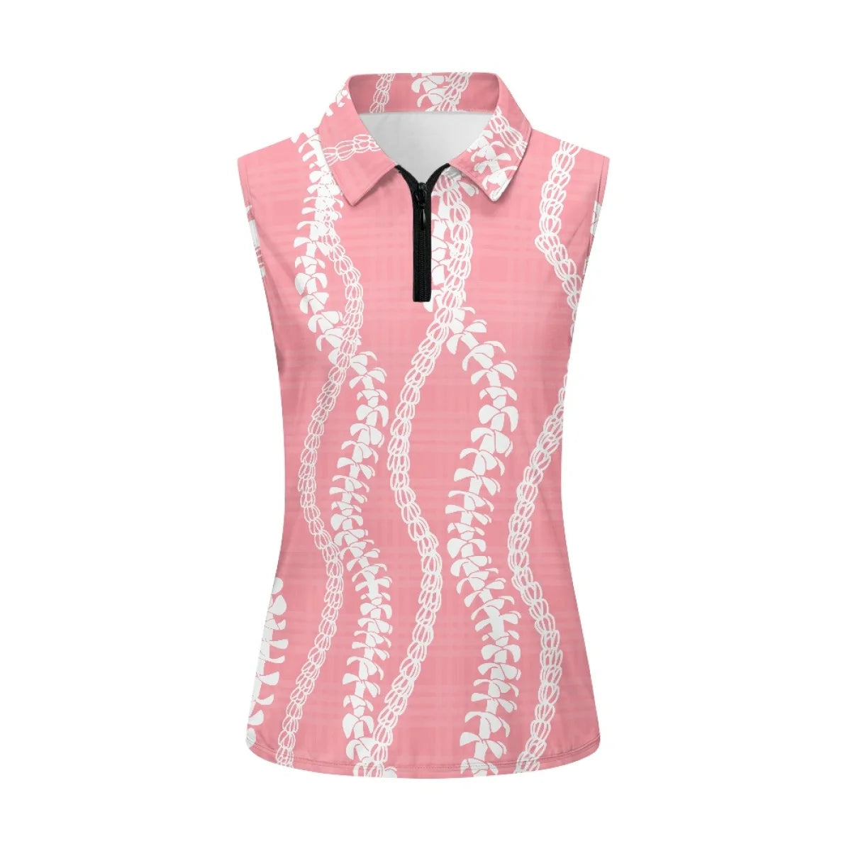 Custom Print Women's Golf Sleeveless Polo Shirt | Racerback & Quick-Dry