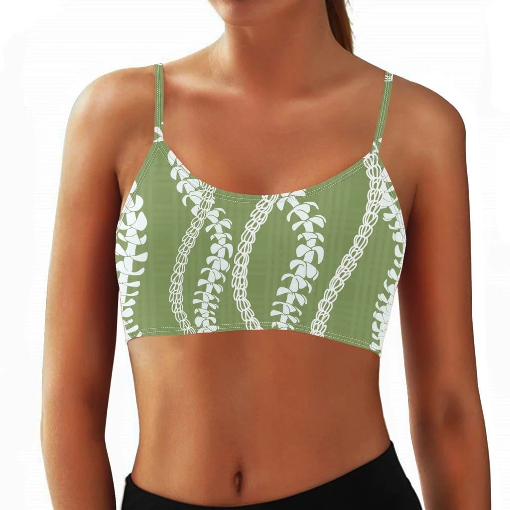 Custom Print Strappy Sports Bra | High Elasticity & Quick-Dry