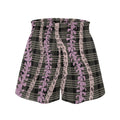 Custom Print High-Waisted Loose Shorts | Paperbag Waist & Side Pockets