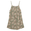 Custom All-Over Print Women's Square Neck Spaghetti Strap Nightgown - Soft Cotton-Feel Loungewear