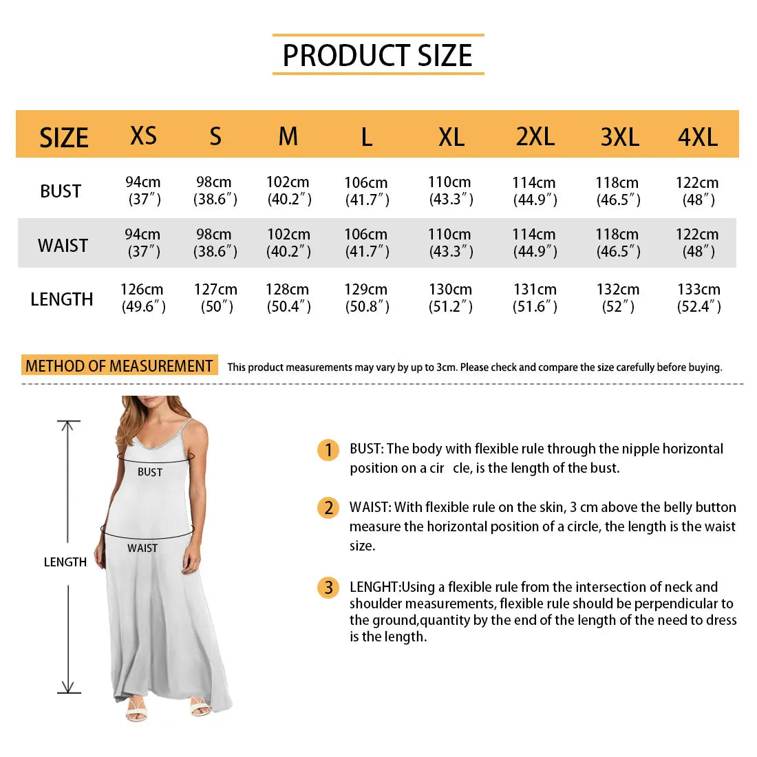 Custom All-Over Print Women's Spaghetti Strap Maxi Dress - Breezy Summer Vacation Gown