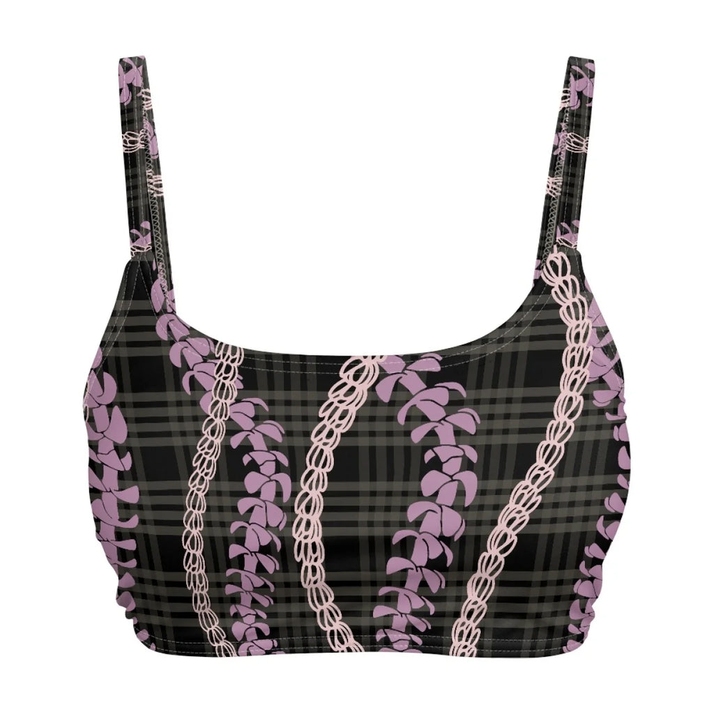 Custom Print Strappy Sports Bra | High Elasticity & Quick-Dry