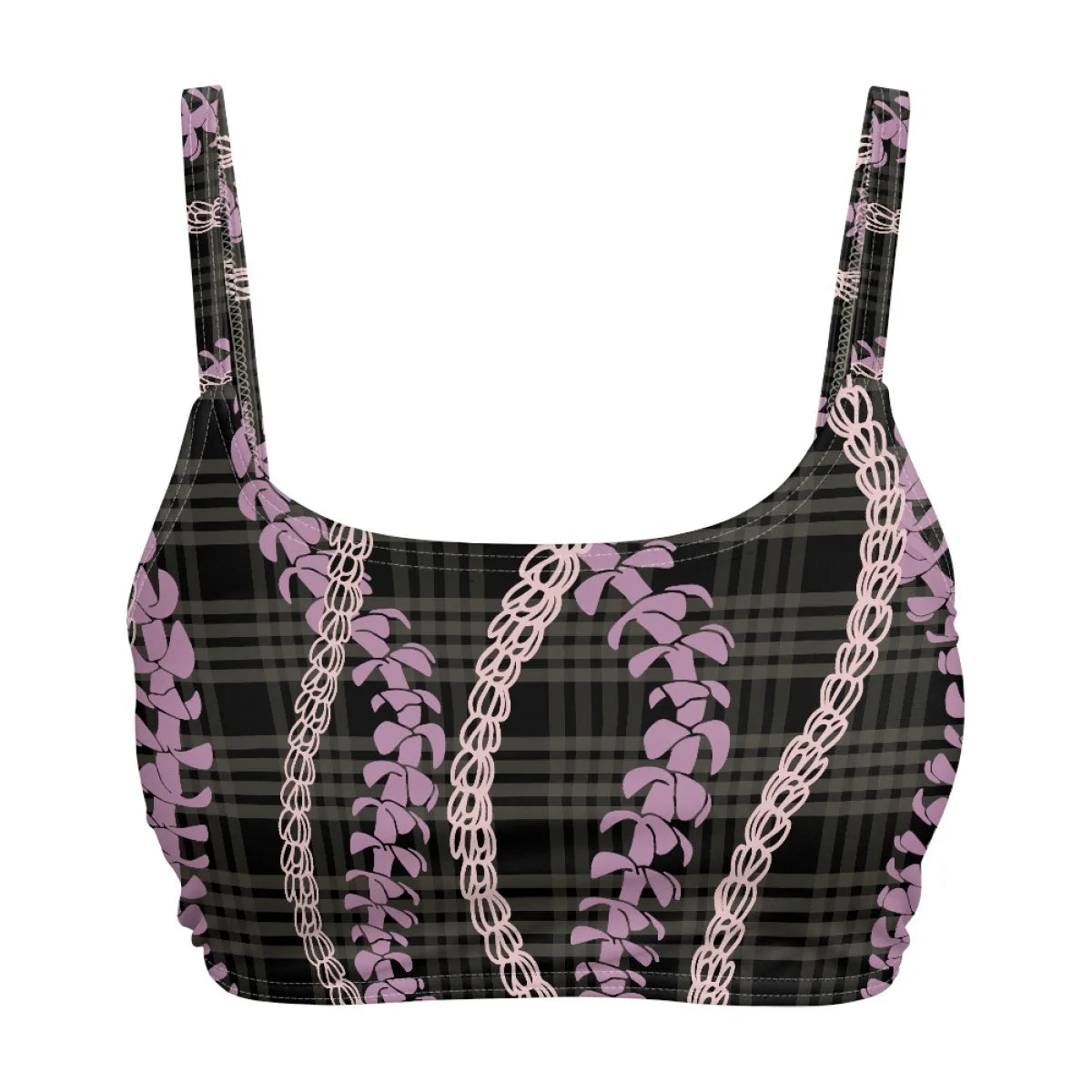 Custom Print Strappy Sports Bra | High Elasticity & Quick-Dry