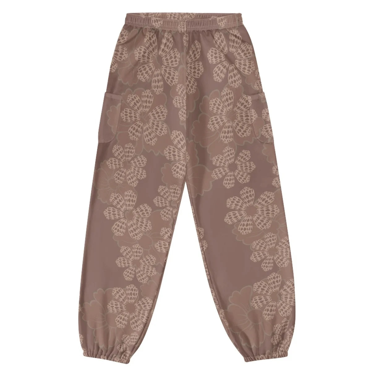 Custom All-Over Print Women's Loose Lantern Yoga Pants - High-Waist Joggers with Cargo Pockets