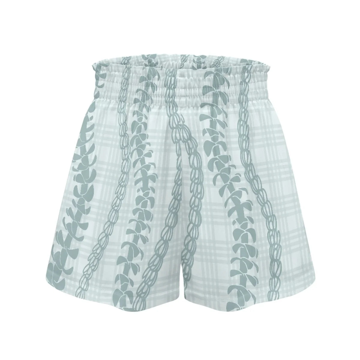 Custom Print High-Waisted Loose Shorts | Paperbag Waist & Side Pockets