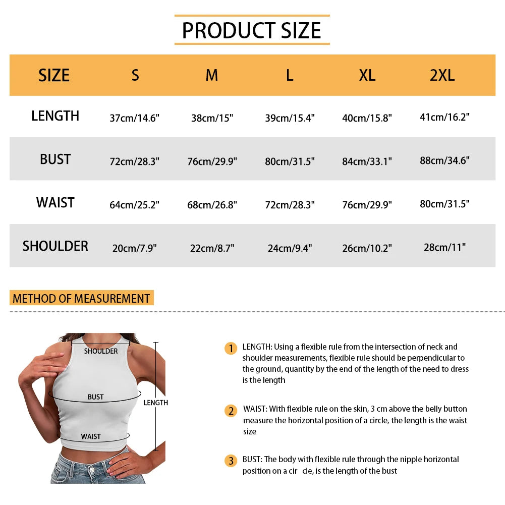 Custom All-Over Print Women's Slim Racerback Crop Top - High-Elastic Fitness Tank